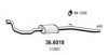 PEUGE 172867 Middle Silencer